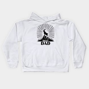 goat dad Kids Hoodie